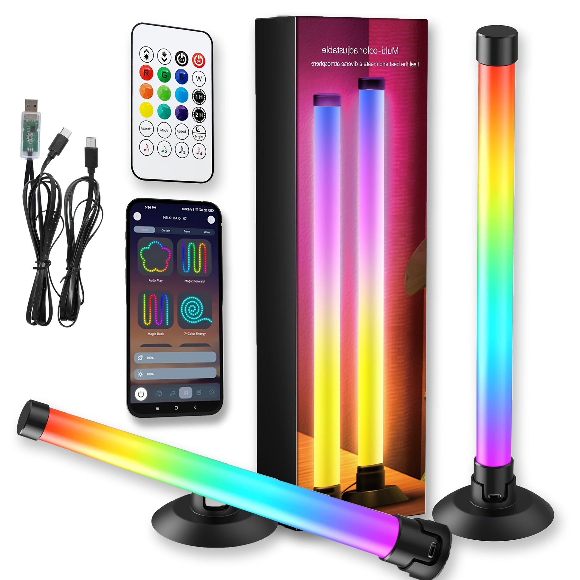 RGB Monitor Light Bars shown in the RGB option