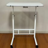 4-wheel single-layer desk