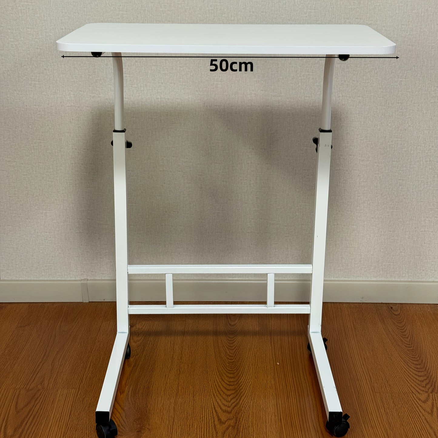 Laptop Desk shown in the 4-wheel single-layer desk option