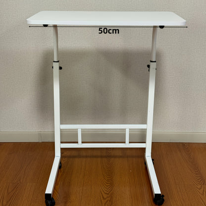 Laptop Desk shown in the 4-wheel single-layer desk option