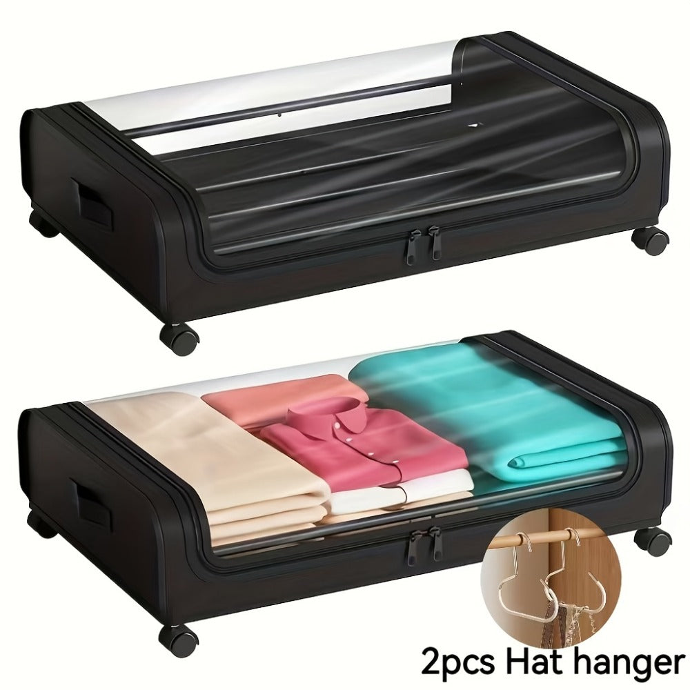 Rolling Metal Storage And Organization with Storage Drawers and Rolling Wheels for Bedroom detail image - detail view 14