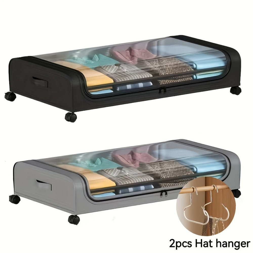 Rolling Metal Storage And Organization with Storage Drawers and Rolling Wheels for Bedroom detail image - detail view 15