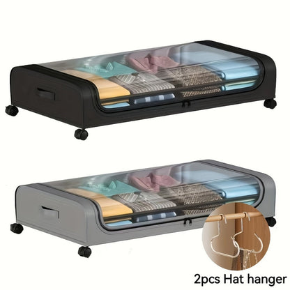 Rolling Metal Storage And Organization with Storage Drawers and Rolling Wheels for Bedroom detail image - detail view 15