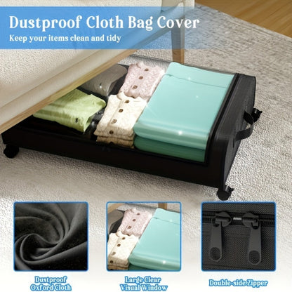 Rolling Metal Storage And Organization with Storage Drawers and Rolling Wheels for Bedroom detail image - detail view 19