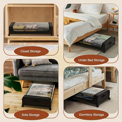 Rolling Metal Storage And Organization with Storage Drawers and Rolling Wheels for Bedroom detail image - detail view 6