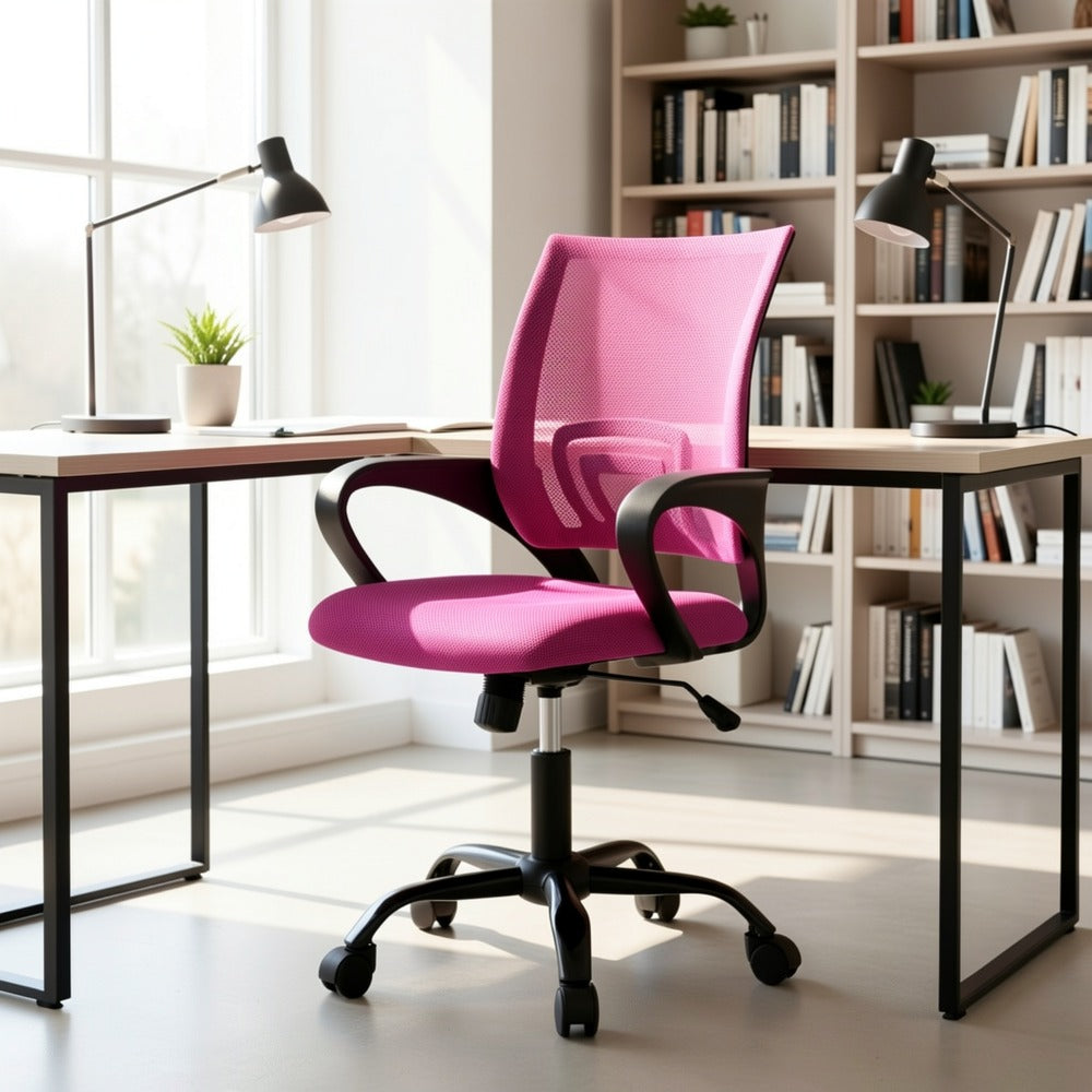 Rolling Office Chair, Home Office Task Chair for Comfortable Everyday Seating detail image - detail view 9