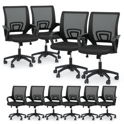 Office Chair shown in the Black - 10 Pcs option