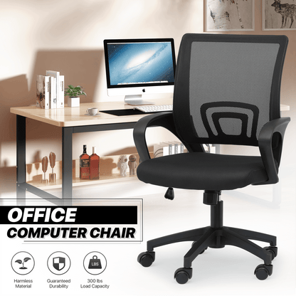 Office Chair shown in the Black option