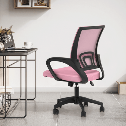 Rolling Office Chair with Armrests and Padded Seat for Home Office detail image - detail view 27