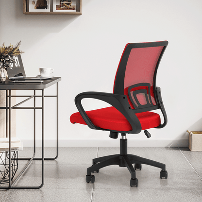 Rolling Office Chair with Armrests and Padded Seat for Home Office detail image - detail view 35