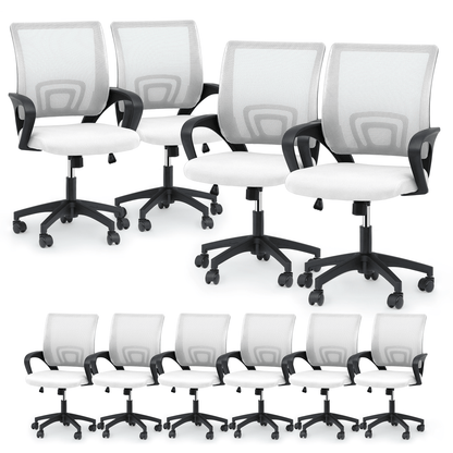 Office Chair shown in the White - 10 Pcs option