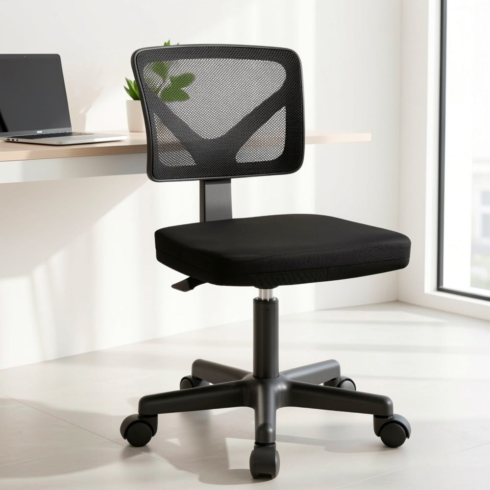 Rolling Office Chair with Lumbar Support, Computer Desk Chair detail image - detail view 10