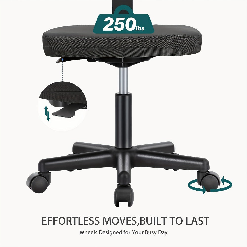 Rolling Office Chair with Lumbar Support, Computer Desk Chair detail image - detail view 14