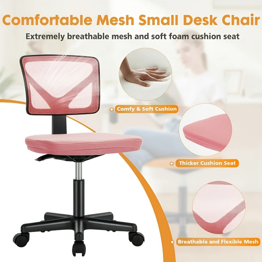Rolling Office Chair with Lumbar Support, Computer Desk Chair detail image - detail view 19