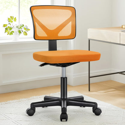 Office Chair shown in the Orange Mesh Chair option