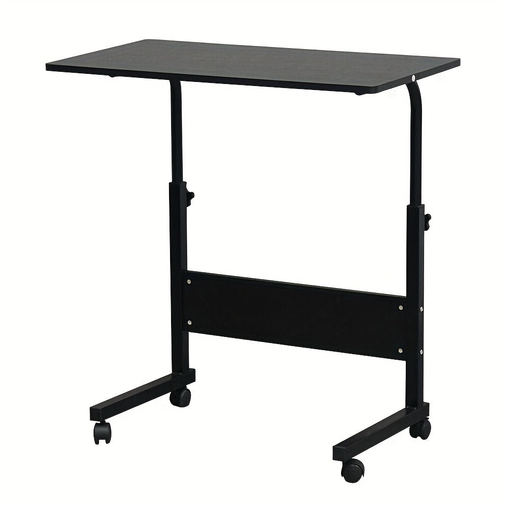 Rolling Overbed Table with Adjustable Height and Rolling Wheels for Living Room detail image - detail view 5