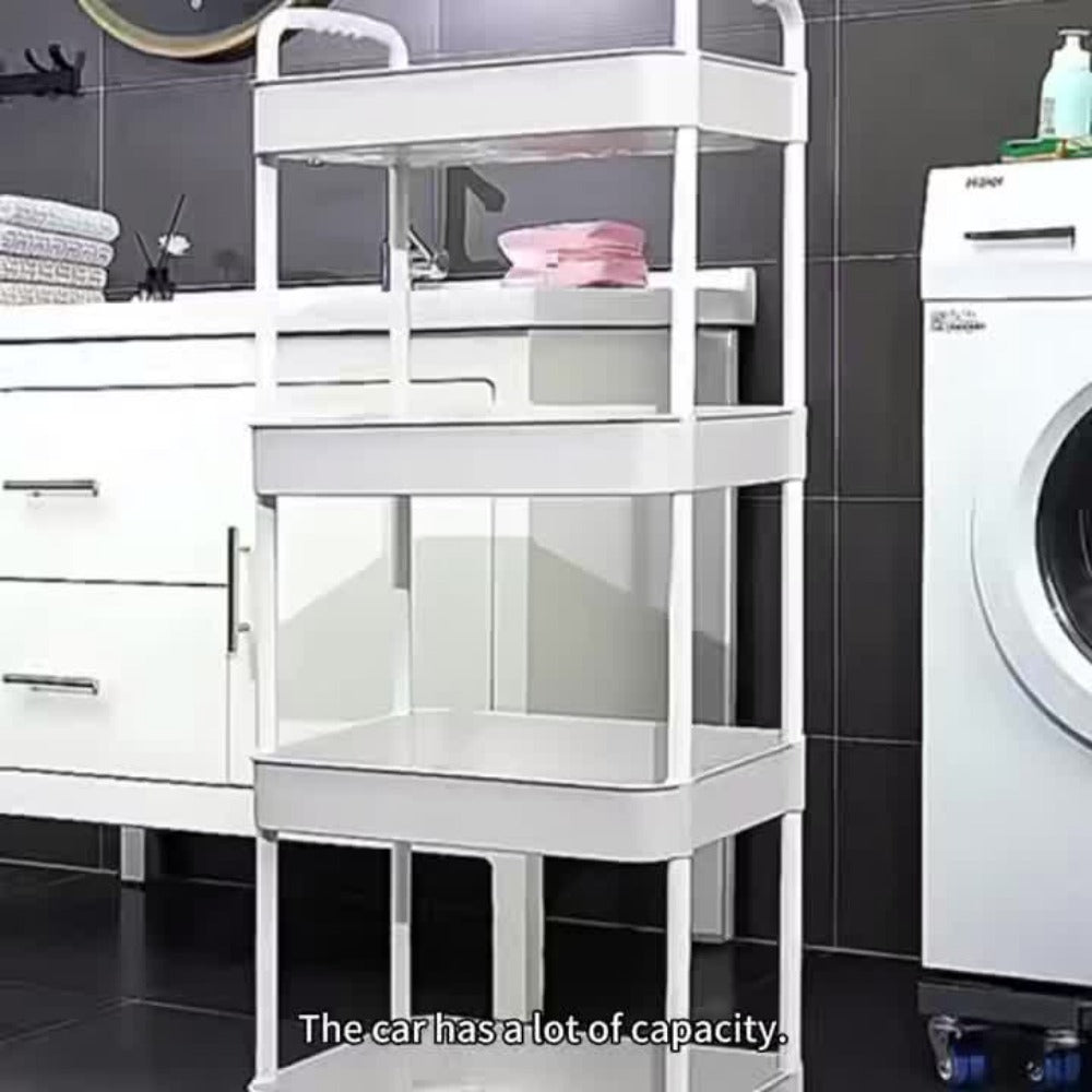 Rolling Storage Cart with Rolling Wheels for Organized Everyday Storage detail image - detail view 17