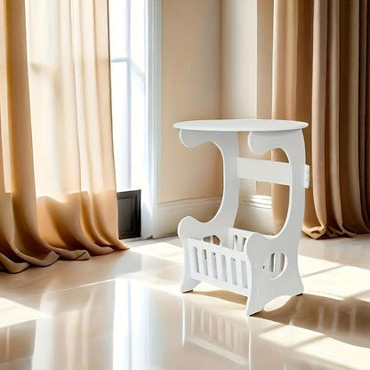 Nightstand shown in the White option