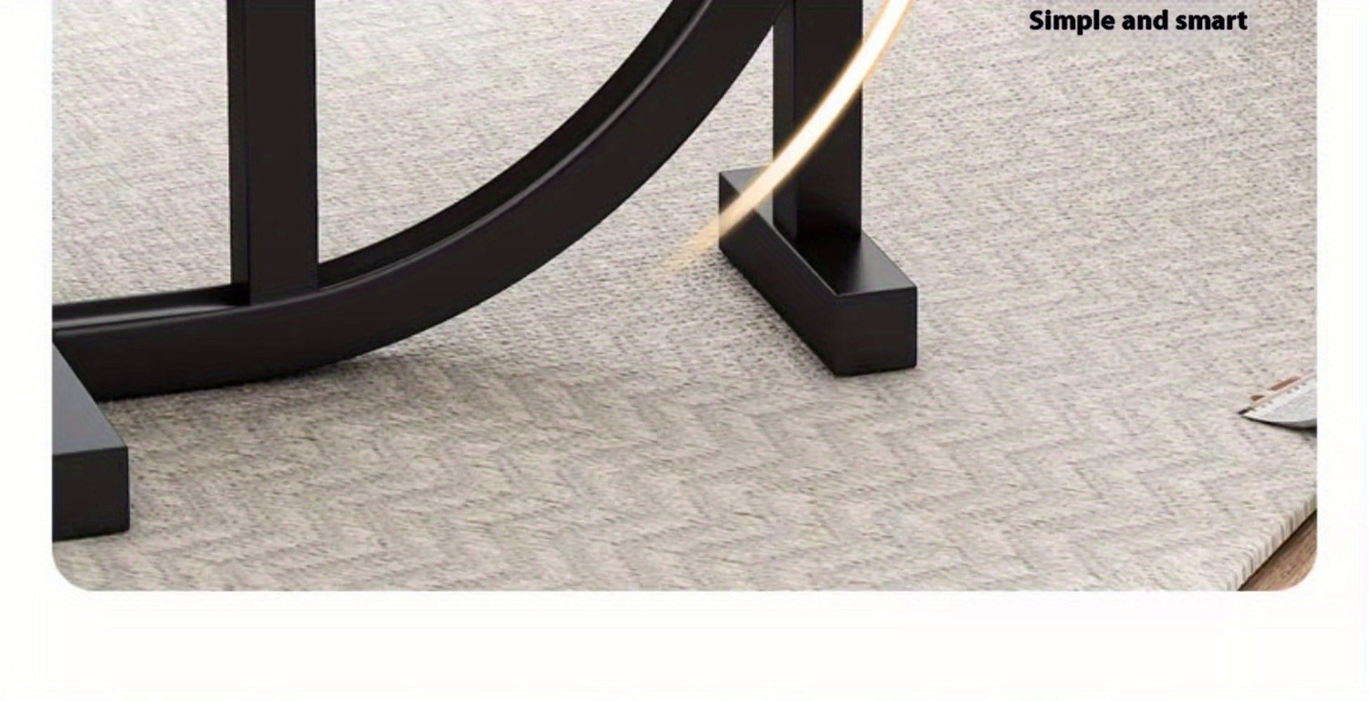 Round Side Table with Solid Wood Construction, Small Accent Table for Living Room detail image - detail view 20