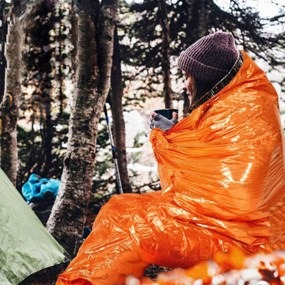 Emergency Bivy Sleeping Bag – Thermal Mylar Survival Sack