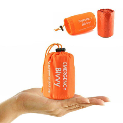Emergency Bivy Sleeping Bag – Thermal Mylar Survival Sack