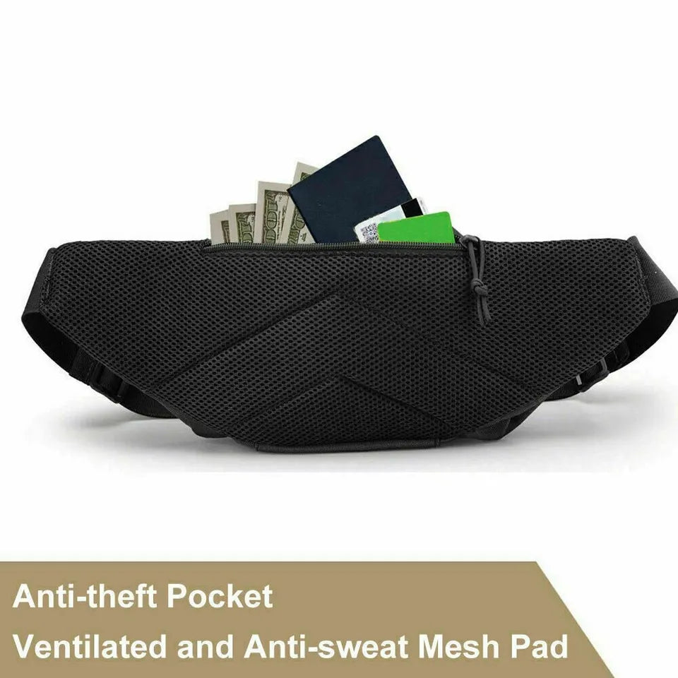Concealed Carry Fanny Pack – Tactical Pistol Waist Pack Holster Bag with MOLLE System