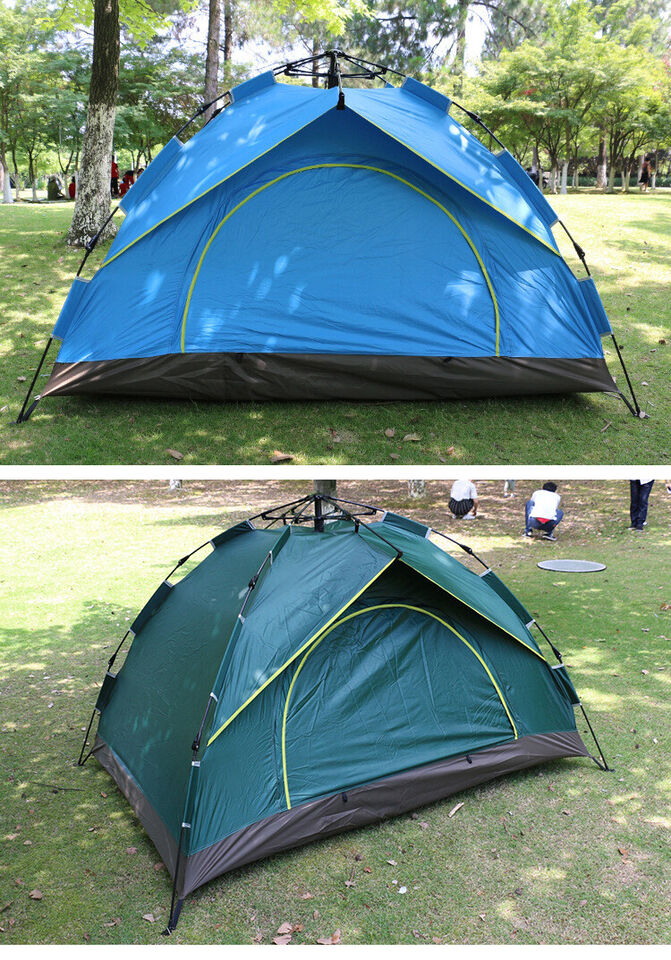 Pop-Up Camping Tent – Instant Waterproof Backpacking Tent 2-4 Person
