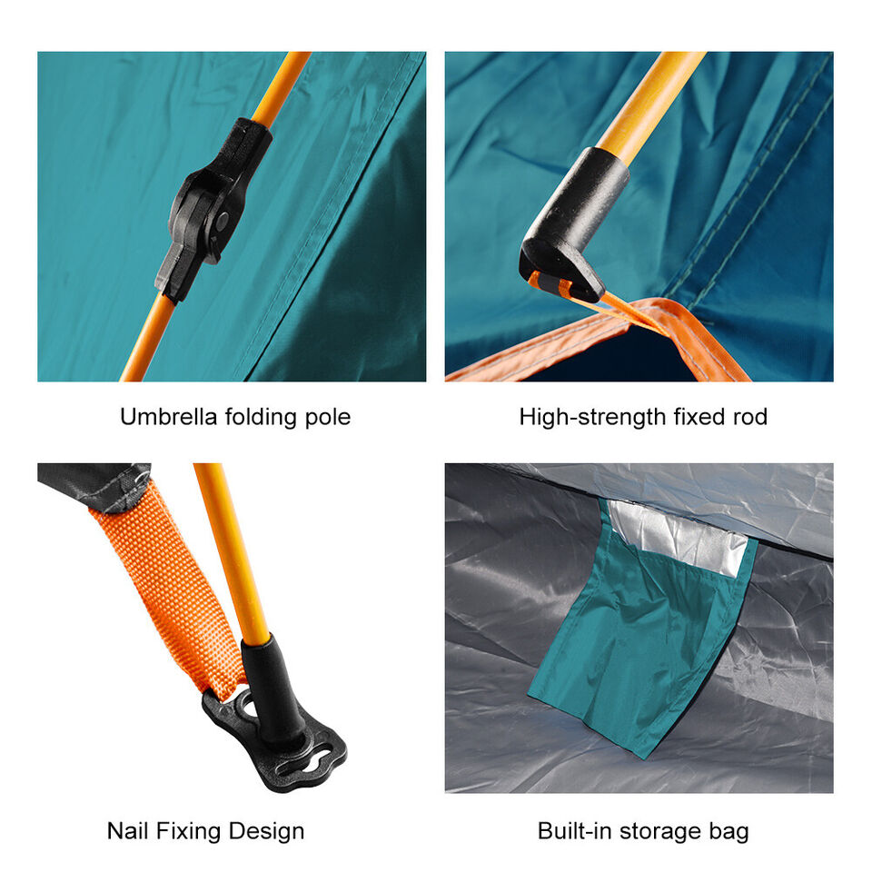 Pop-Up Camping Tent – Instant Waterproof Backpacking Tent 2-4 Person