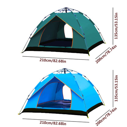Pop-Up Camping Tent – Instant Waterproof Backpacking Tent 2-4 Person
