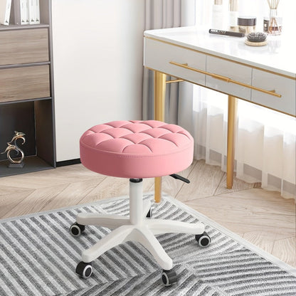 Salon Chair with Padded Seat and 360° Swivel for Beauty Studio detail image - detail view 3