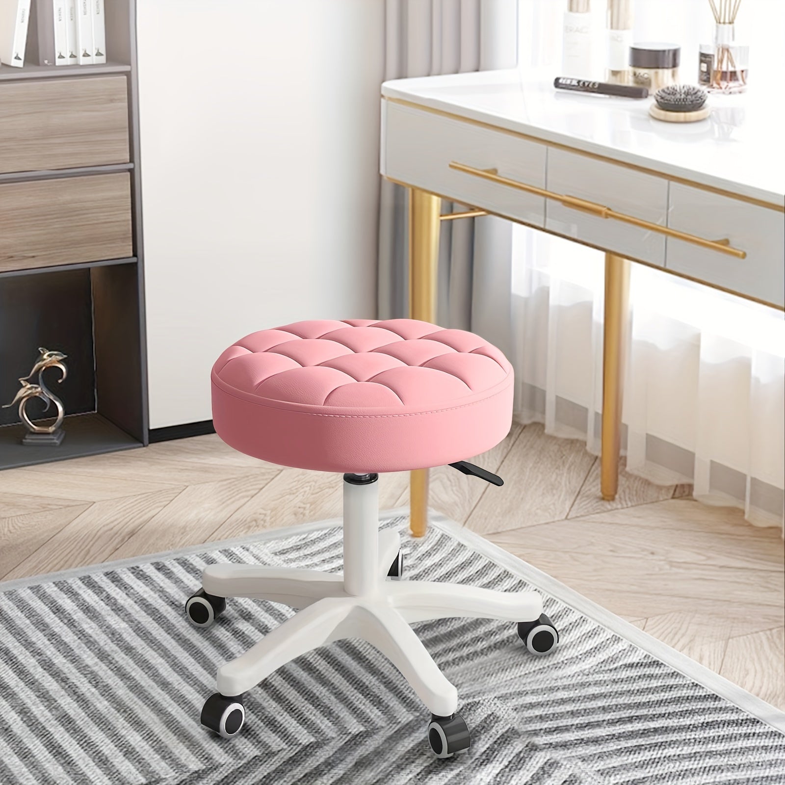 Salon Chair shown in the pink option