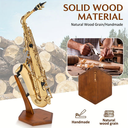 Saxophone Stand, STRICH, FH-4, Solid for Holding And Displaying Saxophones detail image - detail view 13