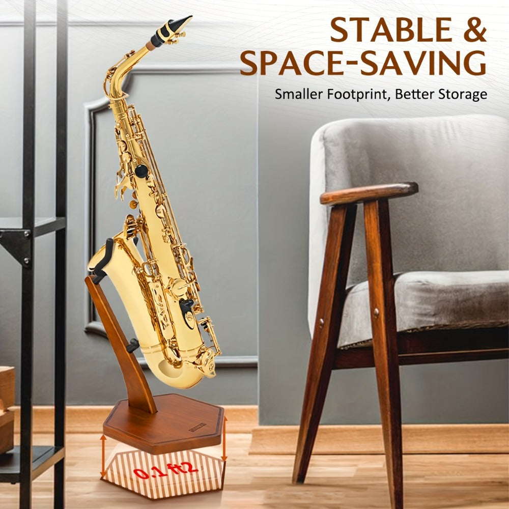 Saxophone Stand, STRICH, FH-4, Solid for Holding And Displaying Saxophones detail image - detail view 4