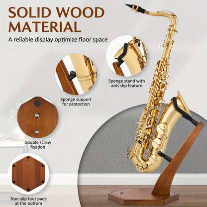 Saxophone Stand, STRICH, FH-4, Solid for Holding And Displaying Saxophones detail image - detail view 5