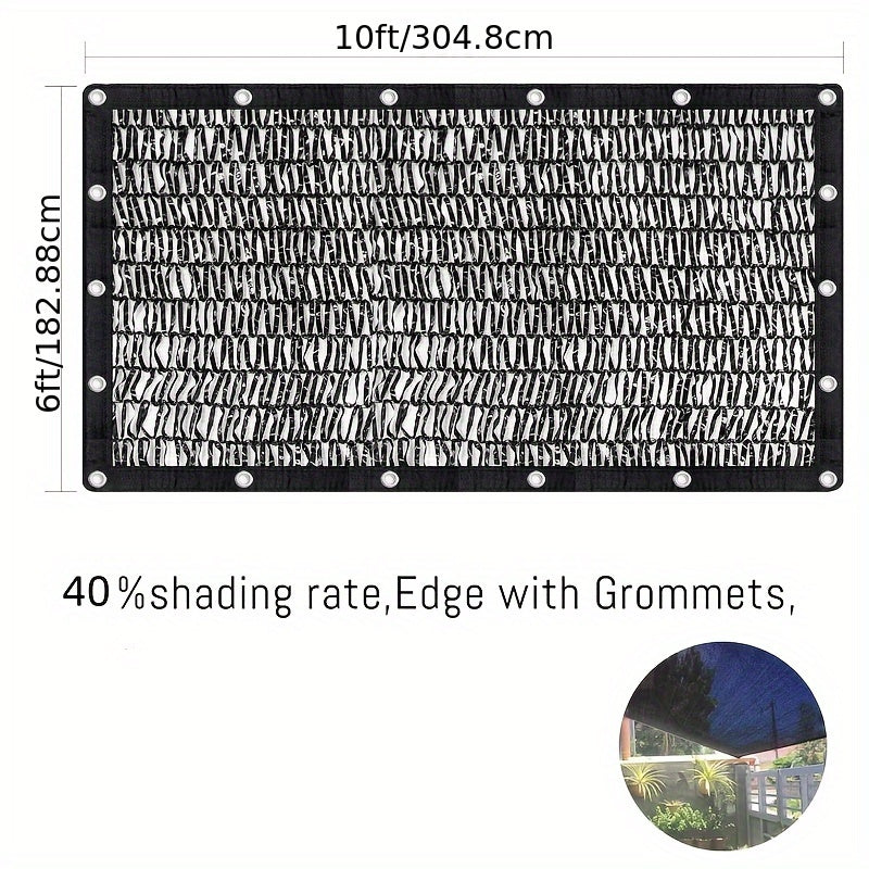 Shade Cloth shown in the 10*6ft option