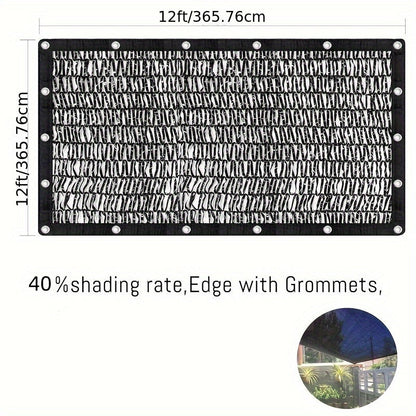Shade Cloth shown in the 12*12ft option