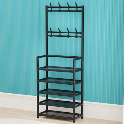 Shoe Rack shown in the Black - Reinforced Version option
