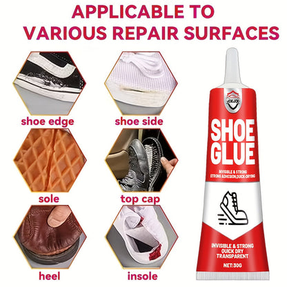 Shoe Repair Adhesive - Flexible 30g Glue 681509
