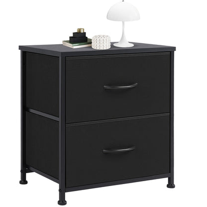 Dresser shown in the 2-drawer black option