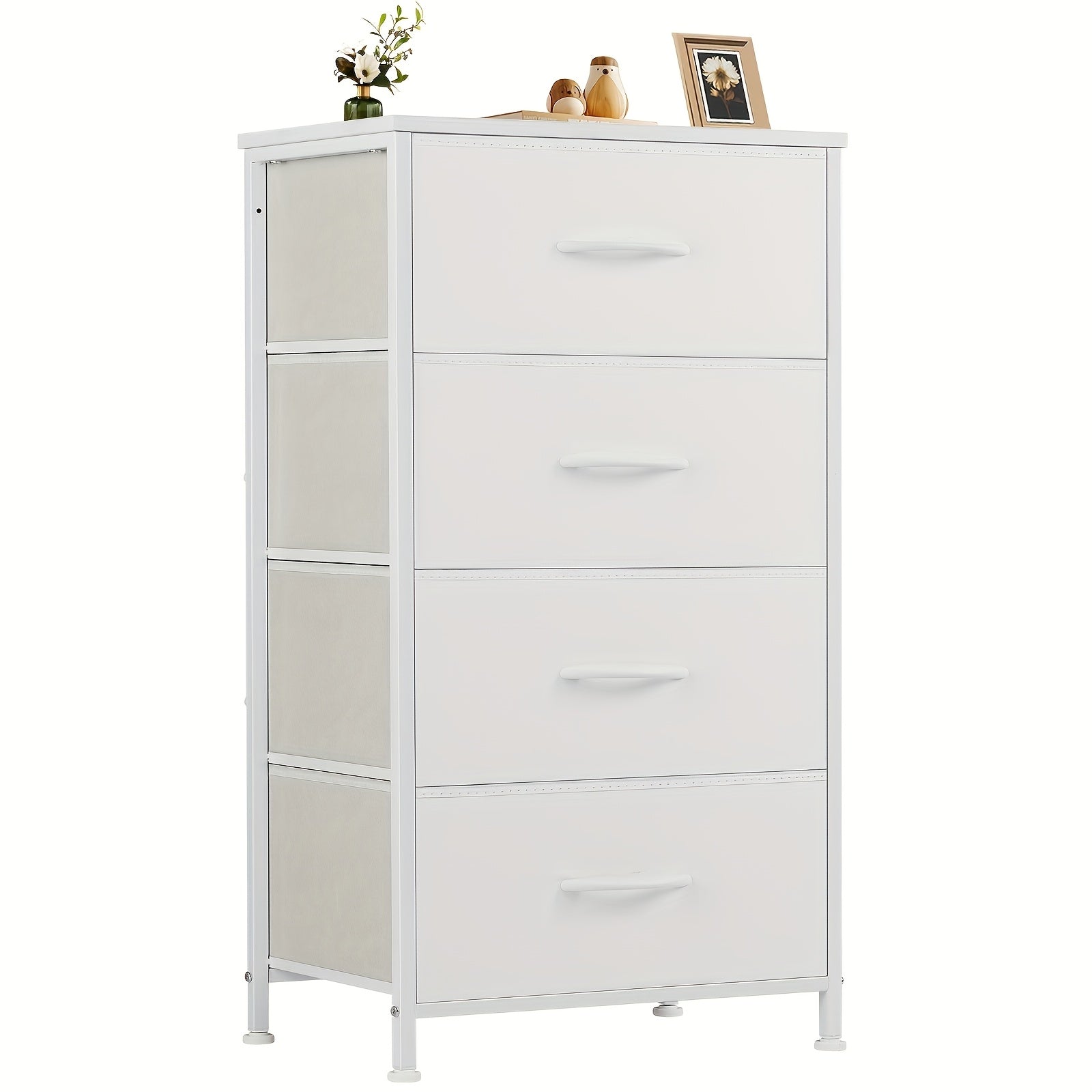 Dresser shown in the 4-drawer white option