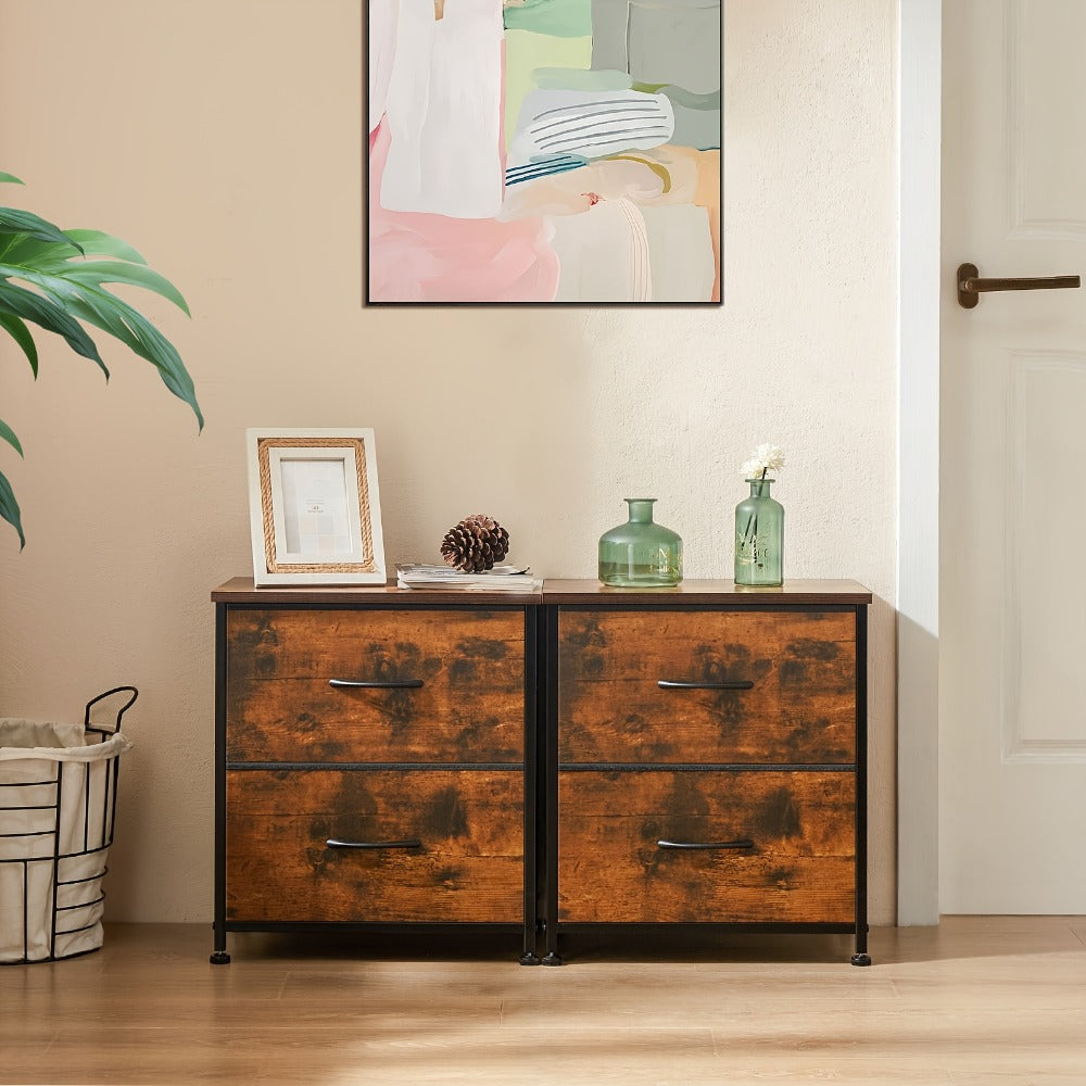 Slim Wood Dresser with Multiple Color Options, Drawer Storage Cabinet detail image - detail view 13