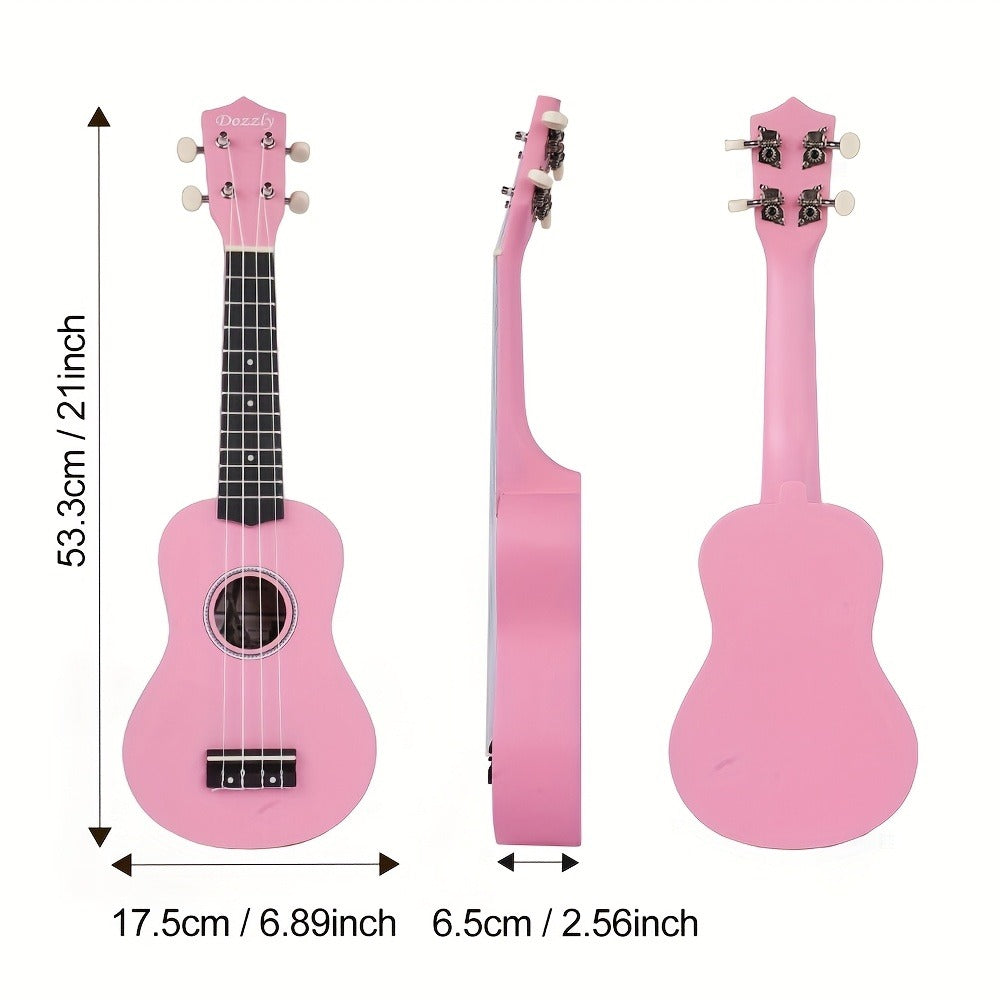 Soprano Ukulele, Beginner, Kit, Guitar for Lessons and Practice detail image - detail view 7