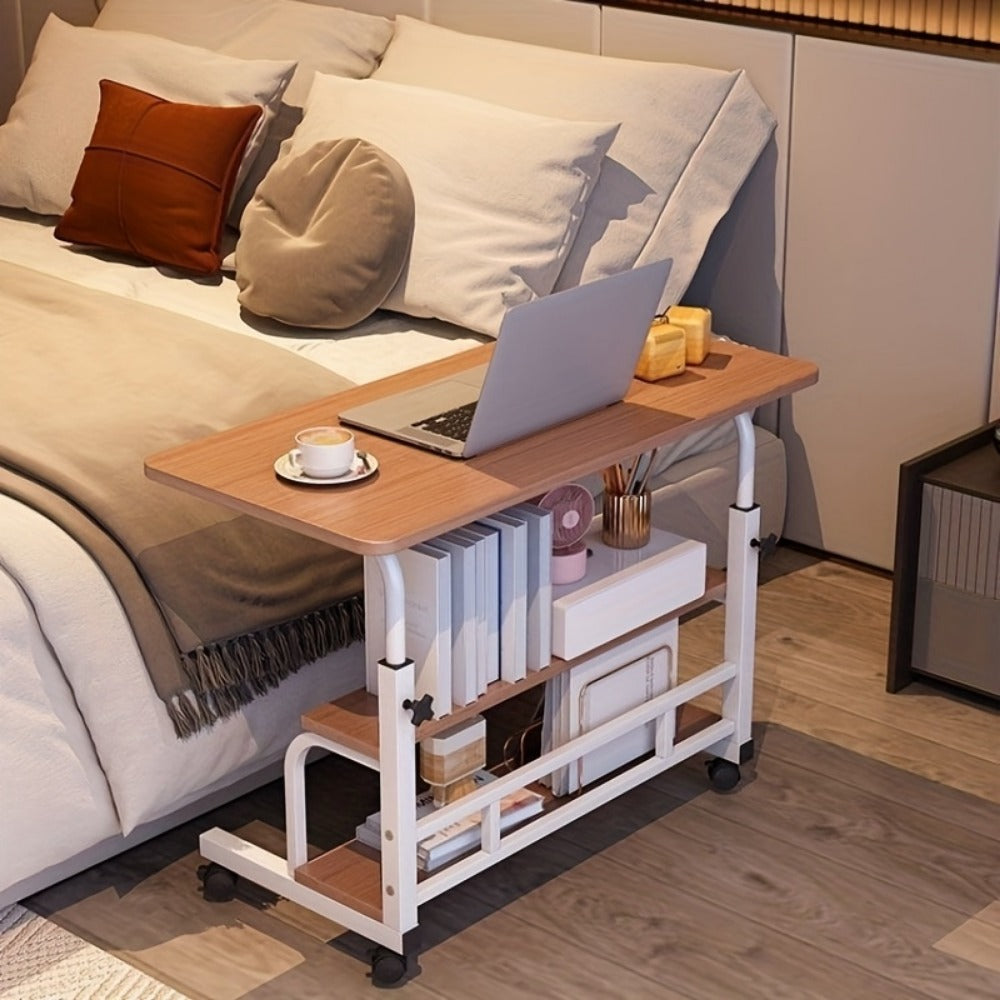 Space-Saving Computer Desk with Adjustable Height for Work, Display, and Everyday Use detail image - detail view 7