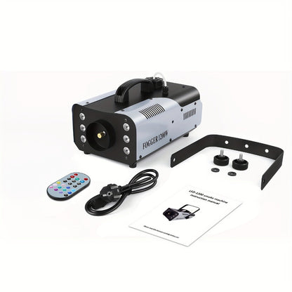 Stage Fog Machine, RGB, Remote Control, 1200W, LED for Stage and Party Lighting detail image - detail view 12