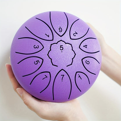 Steel Tongue Drum, 6-Inch 11-Note shown in the main product view