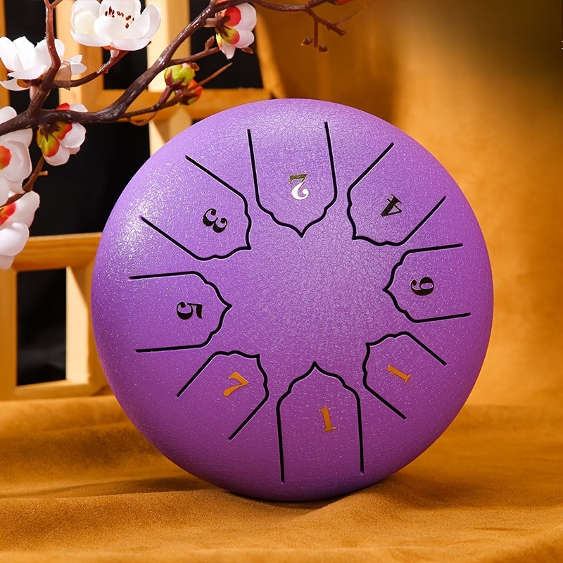 Steel Tongue Drum, 6-Inch 8-Note shown in the Lavender Purple, 1 option
