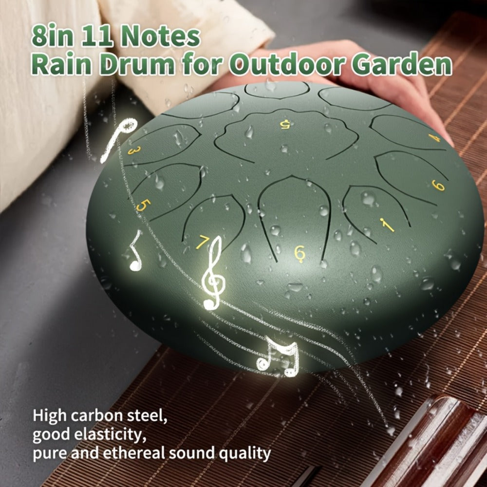 Steel Tongue Drum, 8-Inch 11-Note shown in the main product view