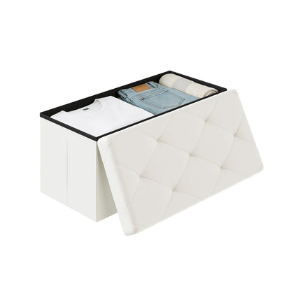 Storage Ottoman shown in the Beige, 30 Inch option