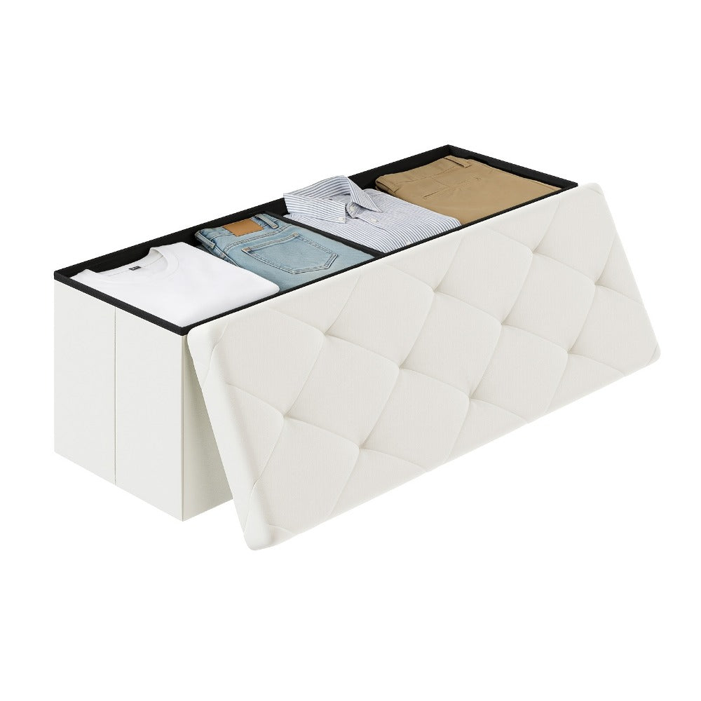 Storage Ottoman with Hidden Storage for Organized Everyday Storage in Living Room detail image - detail view 11