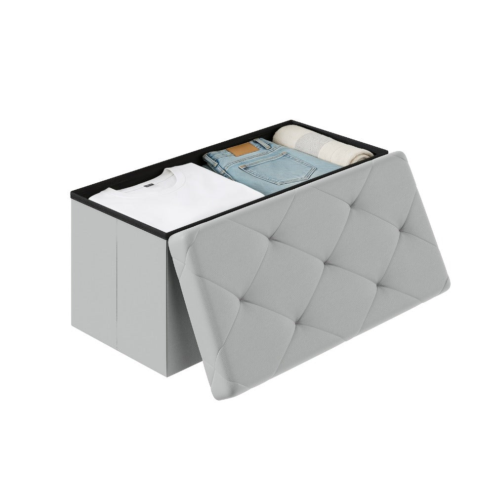 Storage Ottoman with Hidden Storage for Organized Everyday Storage in Living Room detail image - detail view 14